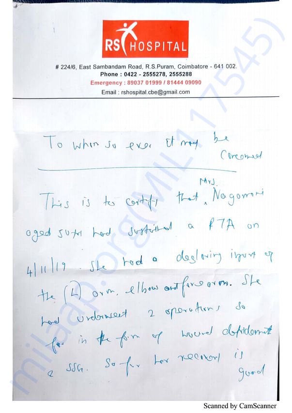 Medical Report