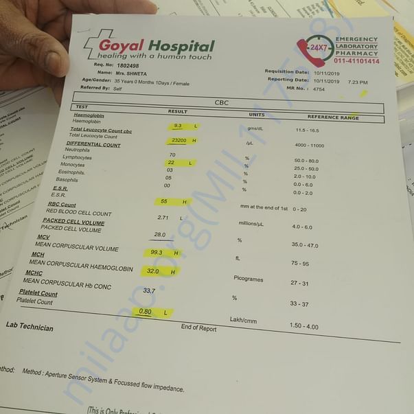 Hospital bills