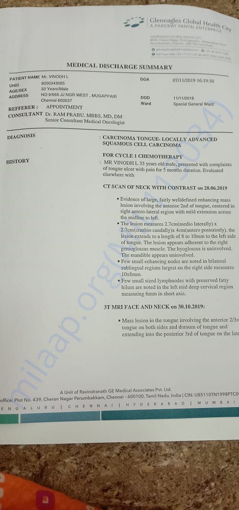 HOSPITAL SUMMARY REPORT