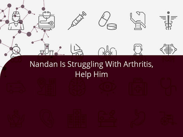 Nandan Is Struggling With Arthritis, Help Him