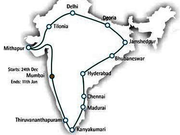 Help Abhishek Join Jagriti Yatra This Winter