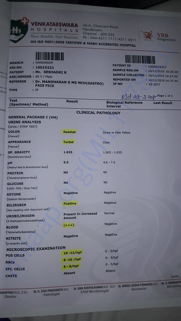 medical report