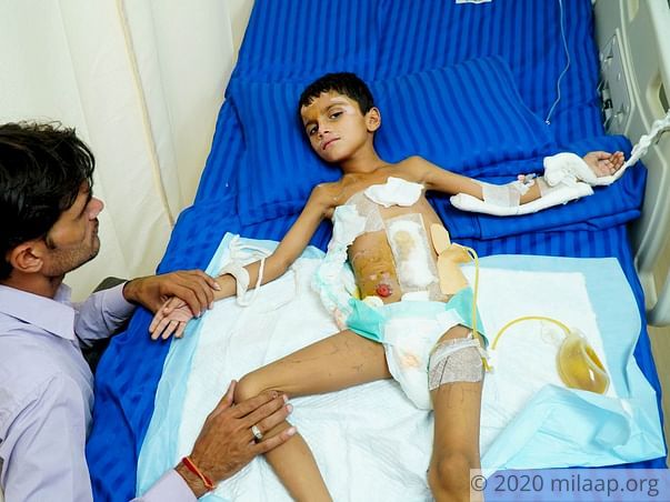 An Accident That Killed Both His Parents Has Left Him Critical