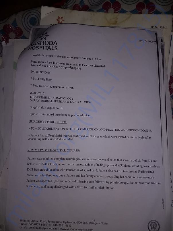 MEDICAL REPORT pg2