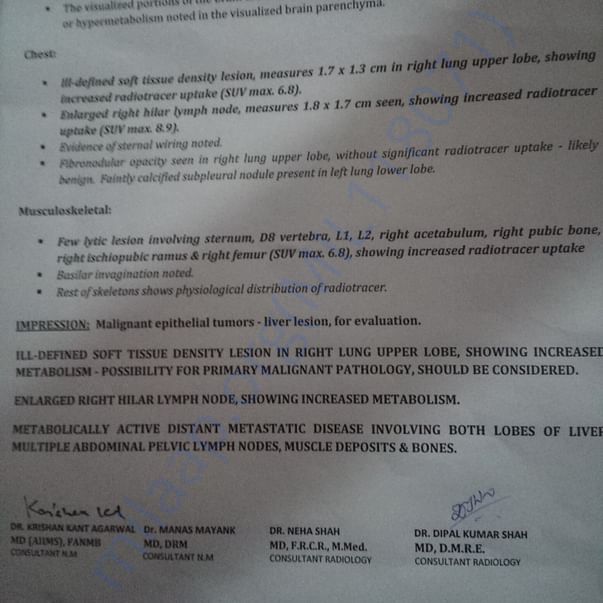 Medical Report