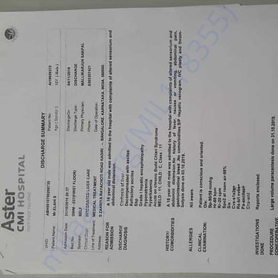 Medical Report