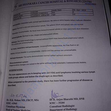 Medical Report
