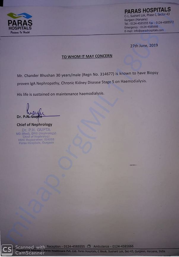 Kidney Failure report