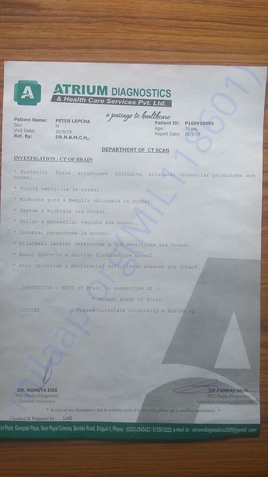 medical report