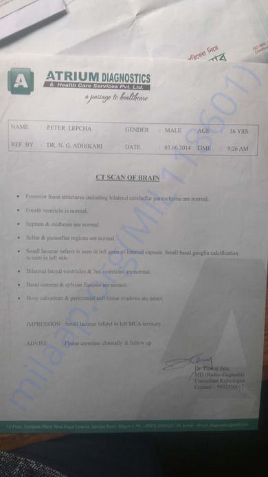 medical report