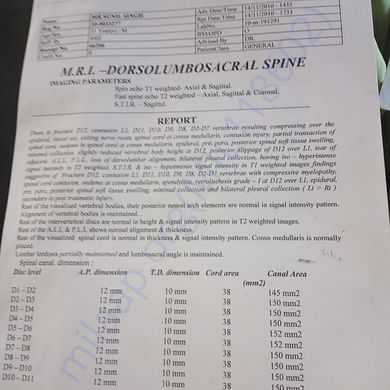 Medical Report