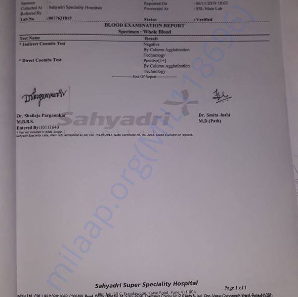 Medical Report
