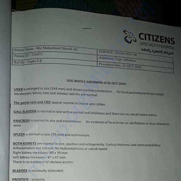 Medical Report