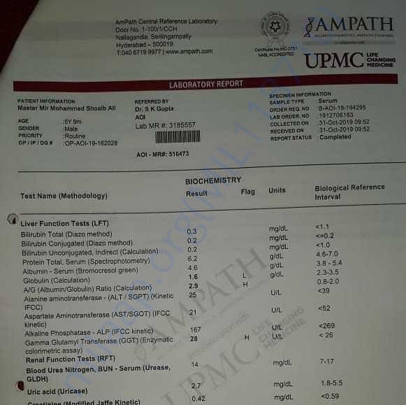 Medical Report