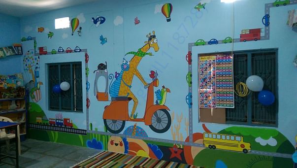 Creating an environment for READ2LEAD Centers with mural paintings