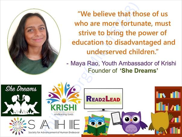 Young change makers empowering the under-served children.