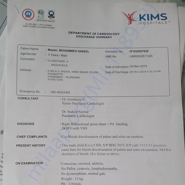 Medical Report