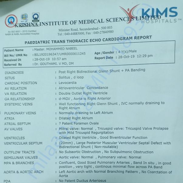 Medical Report