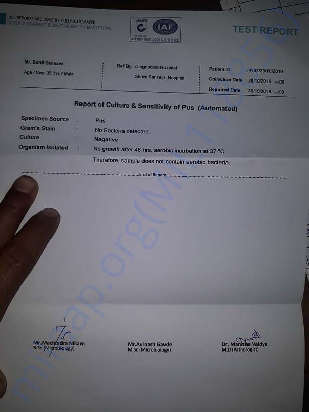 medical report