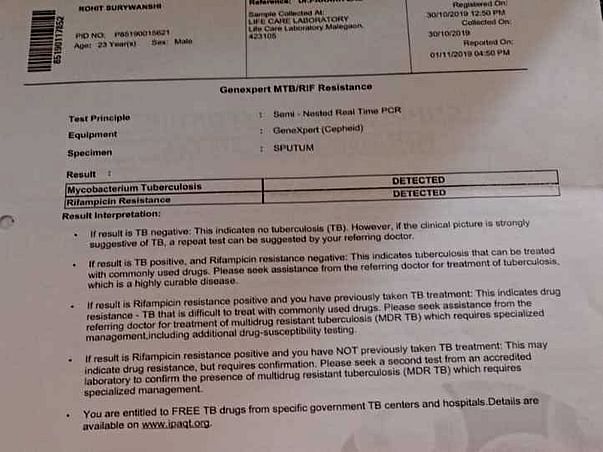 Help Me Recover From TB