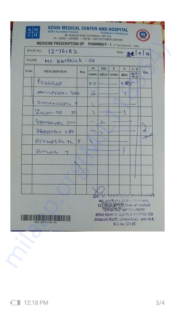 Hospital bills