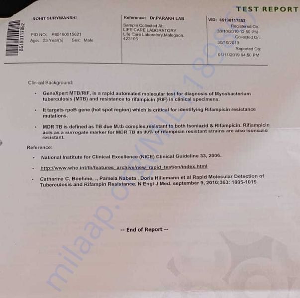 Medical Report