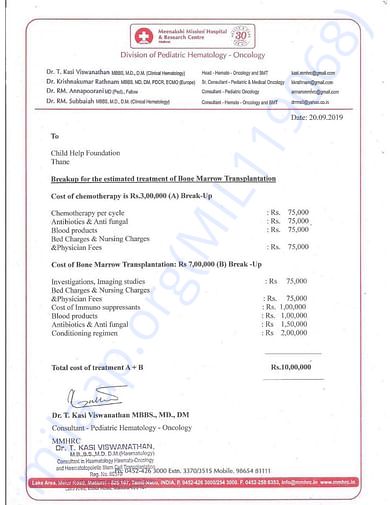 Medical report