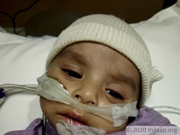 Help Ahaan Recover From Ventricular Septal Defect