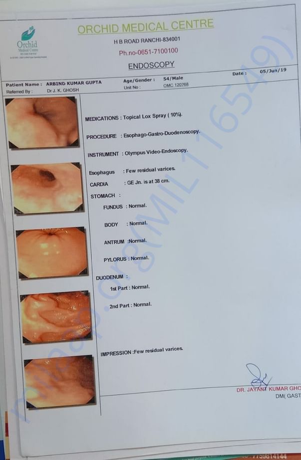 Scan report