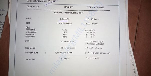 medical report
