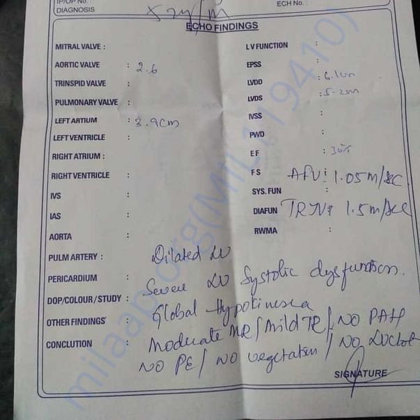Medical Report