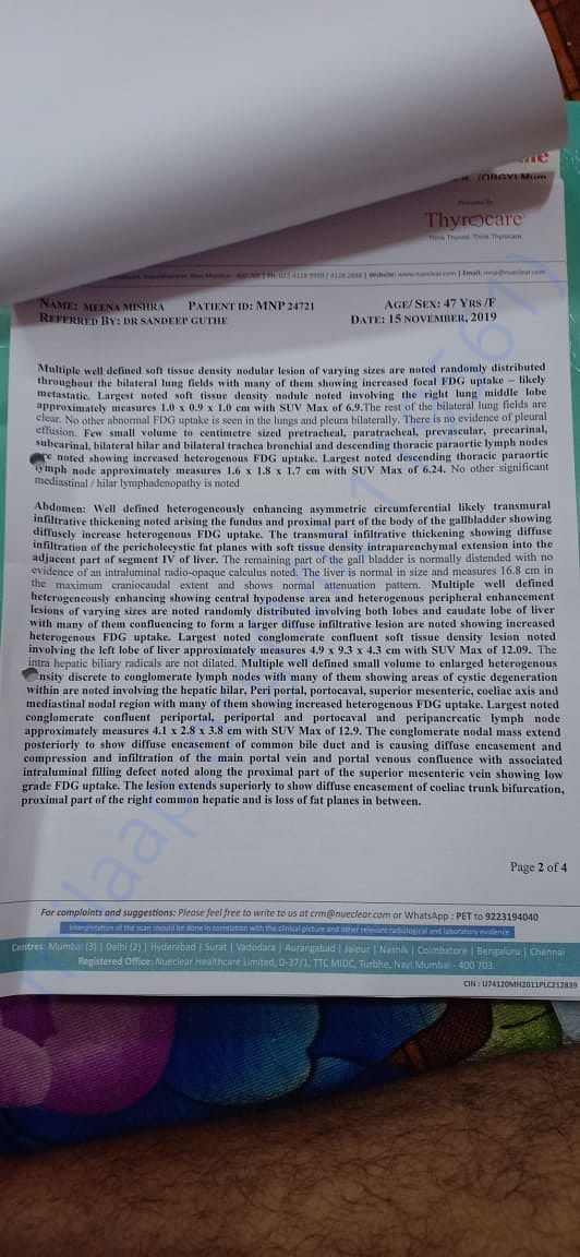 medical report