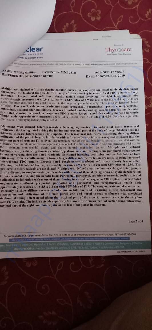 medical report