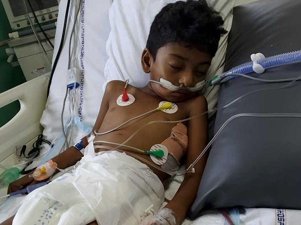 7 Years Old Rithish Needs Your Help Fight Metastatic Carcinoma Lung