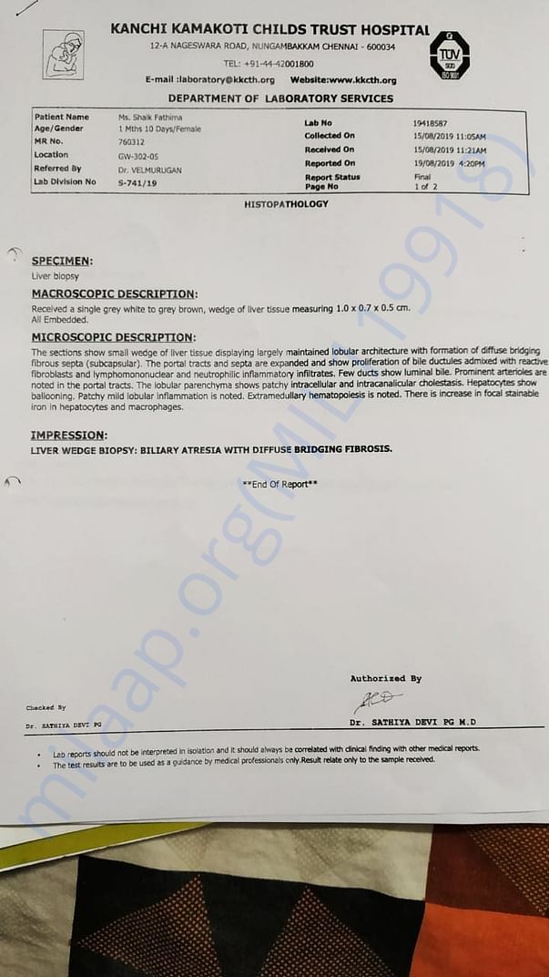 medical report
