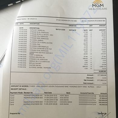 Medical Bill