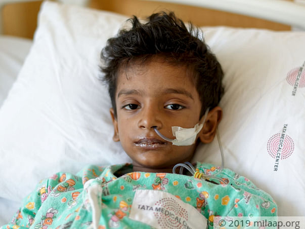 On His 5th Birthday, He Was Lying Unconscious Because Of Cancer