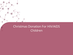 Christmas Donation For HIV/AIDS Children