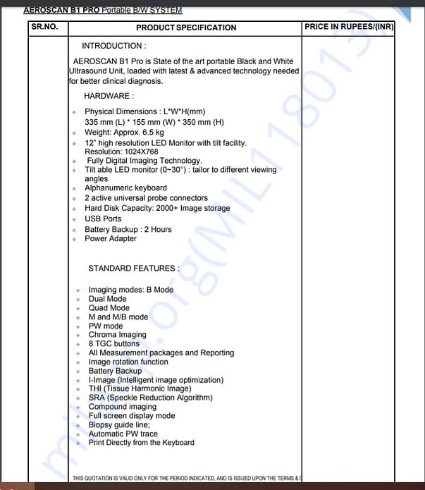 estimate letter