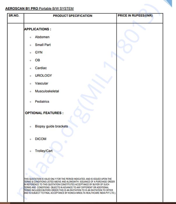 estimate letter