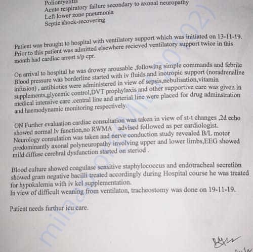 Medical Report