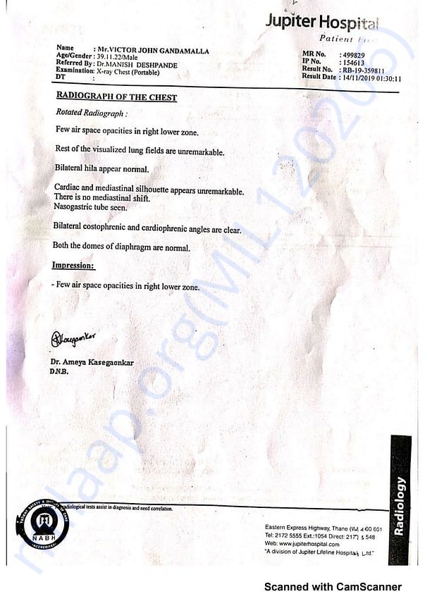 Medical Report