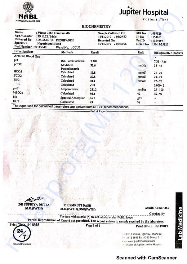 Medical Report