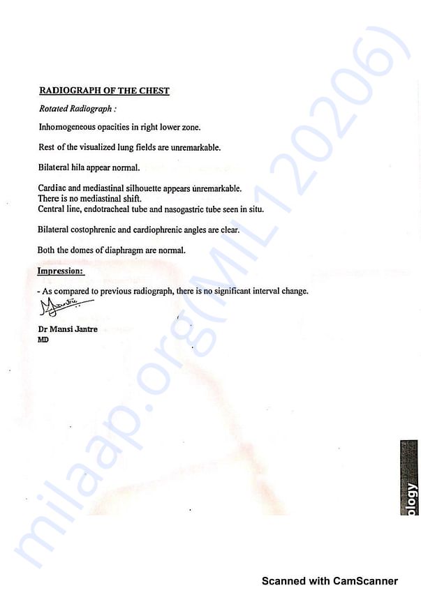 Medical Report