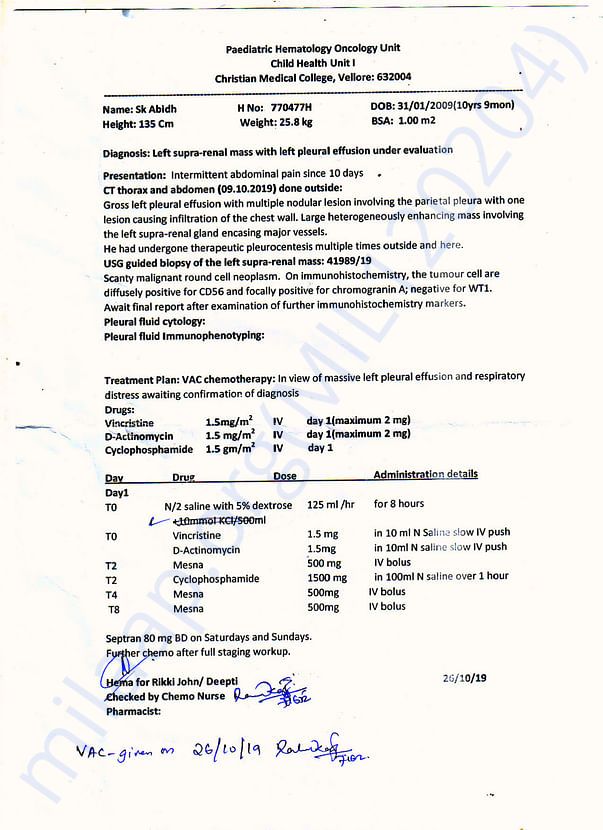 Estimation Letter