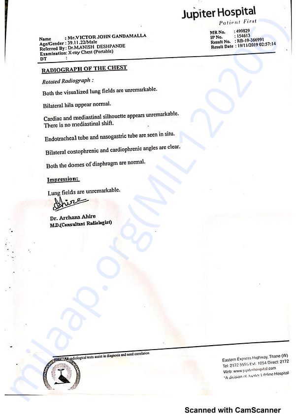 Medical Report