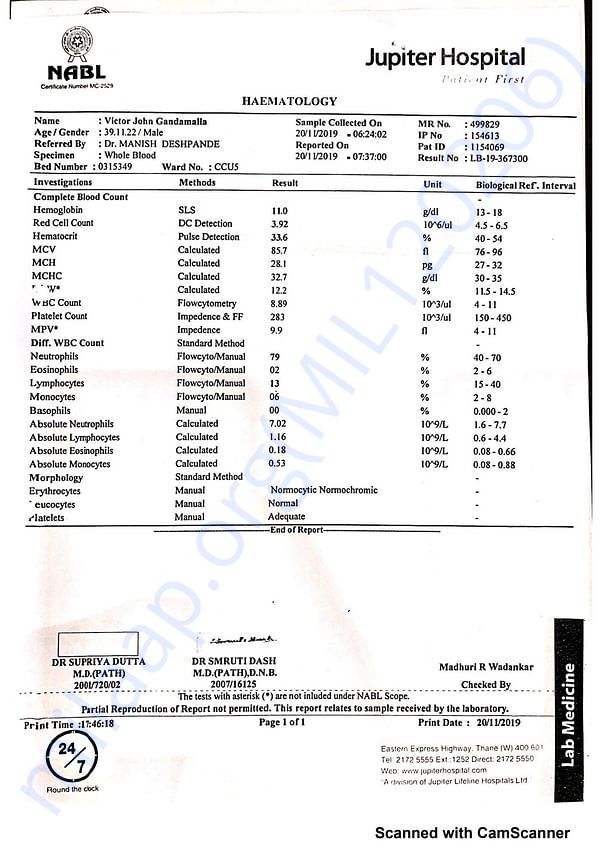 Medical Report