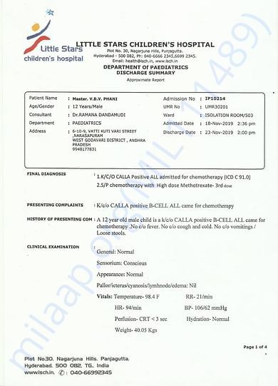 Discharge Summary