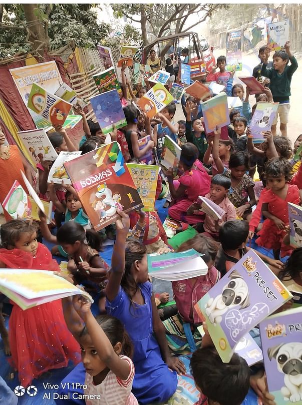 Books distribution