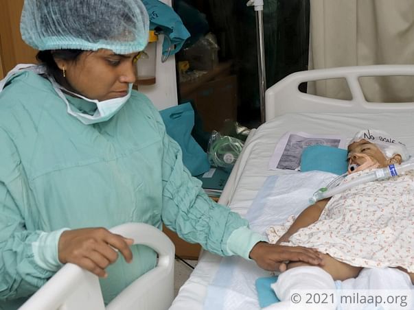 3-Year-Old Fighting Dengue Lies Unconscious In The ICU